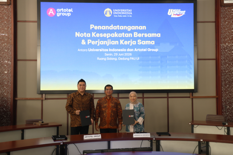Artotel Group dan Universitas Indonesia Jalin Kolaborasi Strategis melalui Nota Kesepahaman Bersama Pendidikan, Penelitian, dan Pengabdian kepada Masyarakat serta Perjanjian Kerja Sama Pengelolaan Venue di Lingkungan Universitas Indonesia